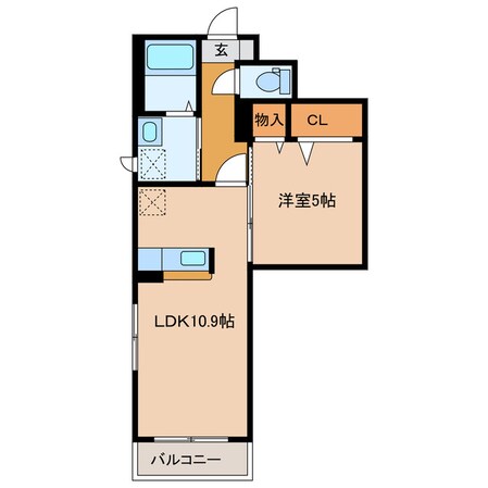 オリンピアの物件間取画像